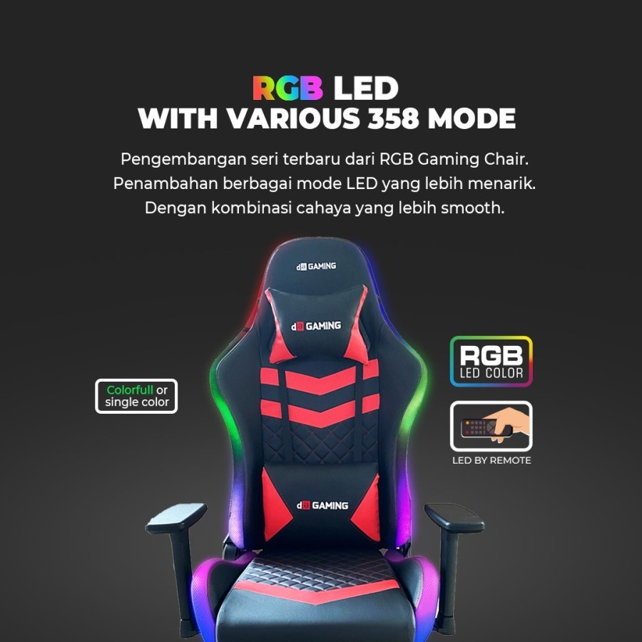 Digital Alliance Camero RGB Gaming Chair / Kursi Gaming