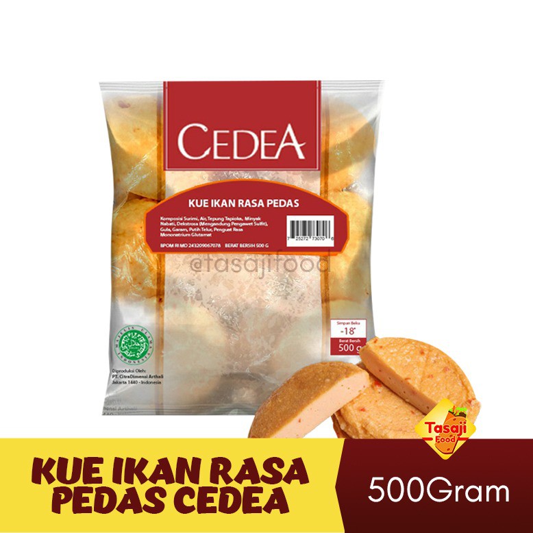 

Kue Ikan Rasa Pedas Cedea