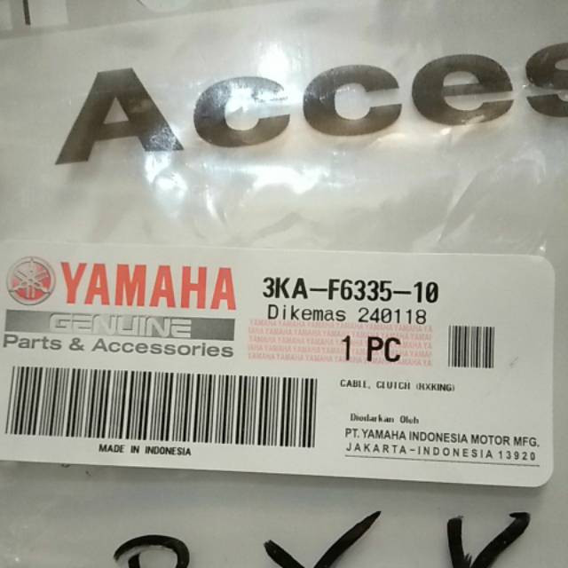 Kabel Kopling Cable Clutch Yamaha RX King RXK 3KA F6335 10 3KA F6335 40