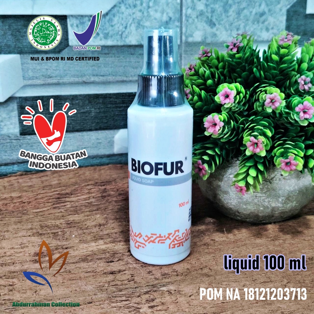 Biofur Liquid & Bar Soap 100 ml | Sabun Kulit berminyak & Berjerawat