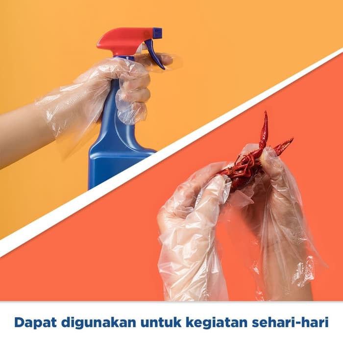 Bagus Sarung Tangan Plastik 10µ (isi 100 pcs)