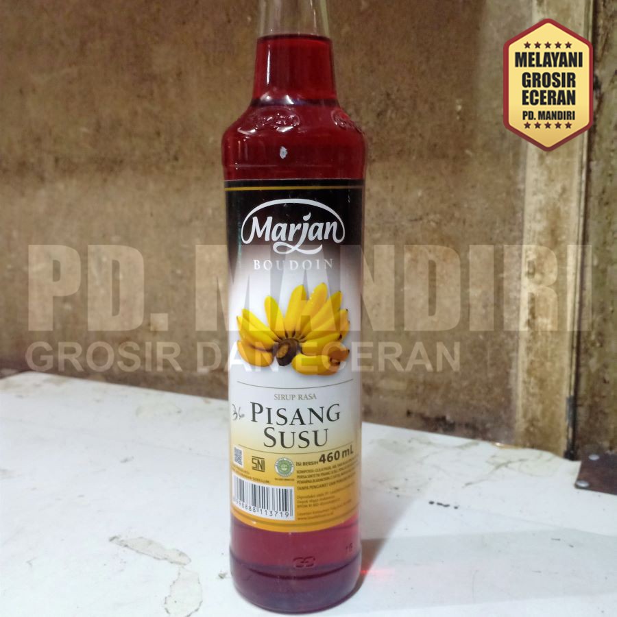 

MARJAN BOUDOIN SIRUP RASA PISANG SUSU 460 ML