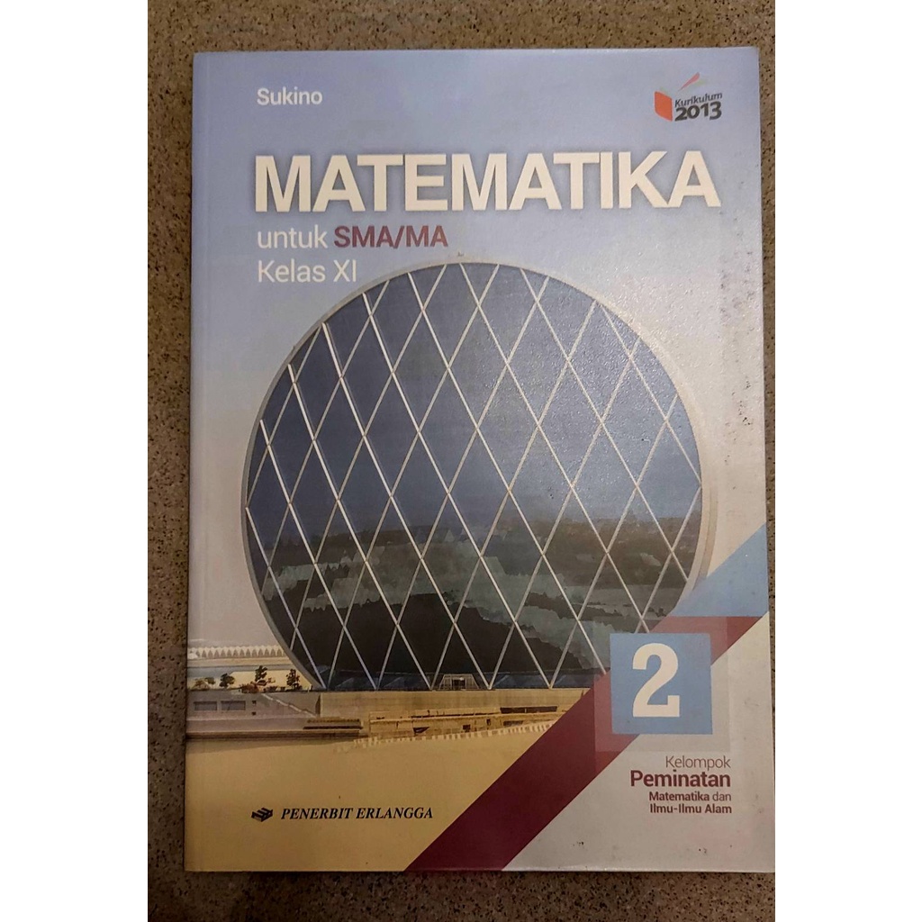 

[BARU] Erlangga Matematika Peminatan Kelas 2 SMA | Buku Matematika Kelas XI | Kelas 11