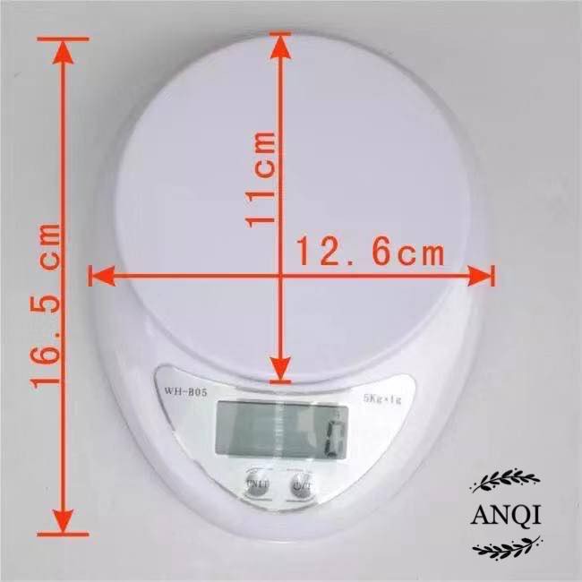 ANQI1888 TIMBANGAN DIGITAL MANGKOK / Timbangan Digital Electronic  B-05 /5KG-10KG / Timbangan Kopi