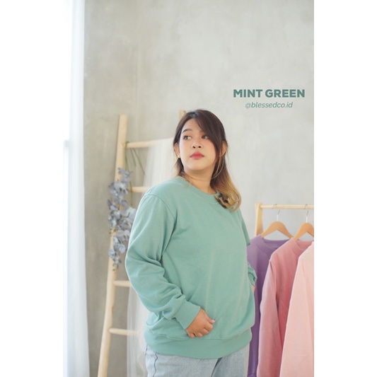 Basic Sweater Mint Green