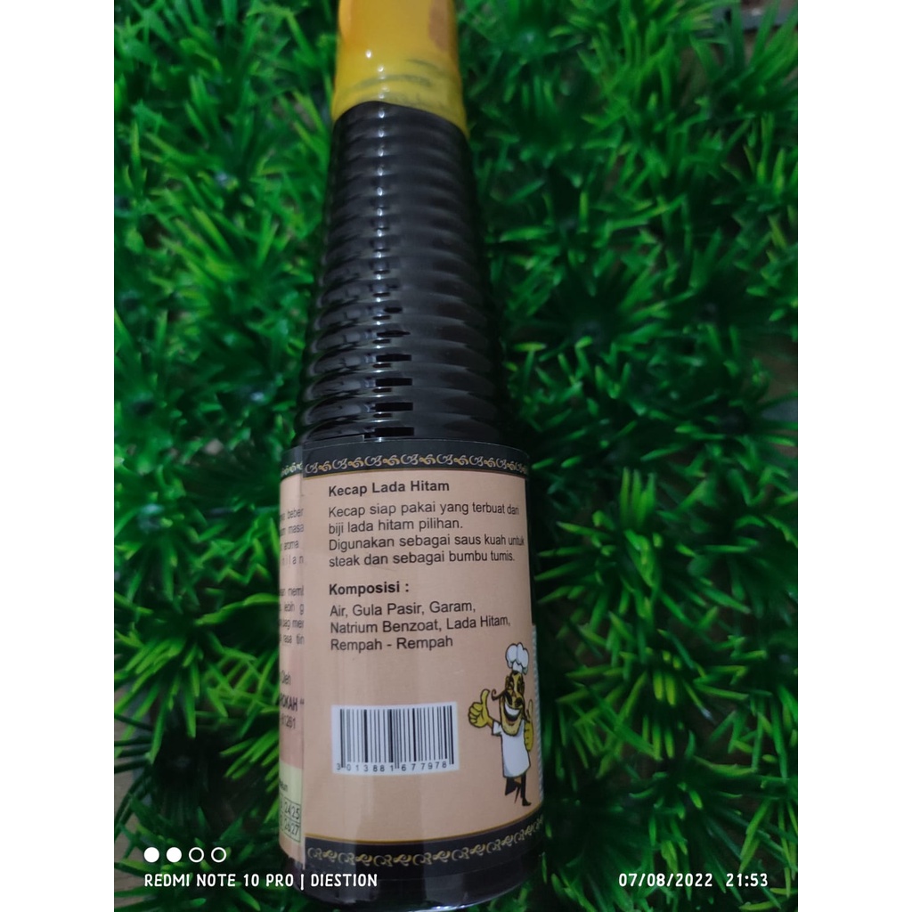 Kecap Lada Hitam Cap Sinar Mentari 150mL [Halal]