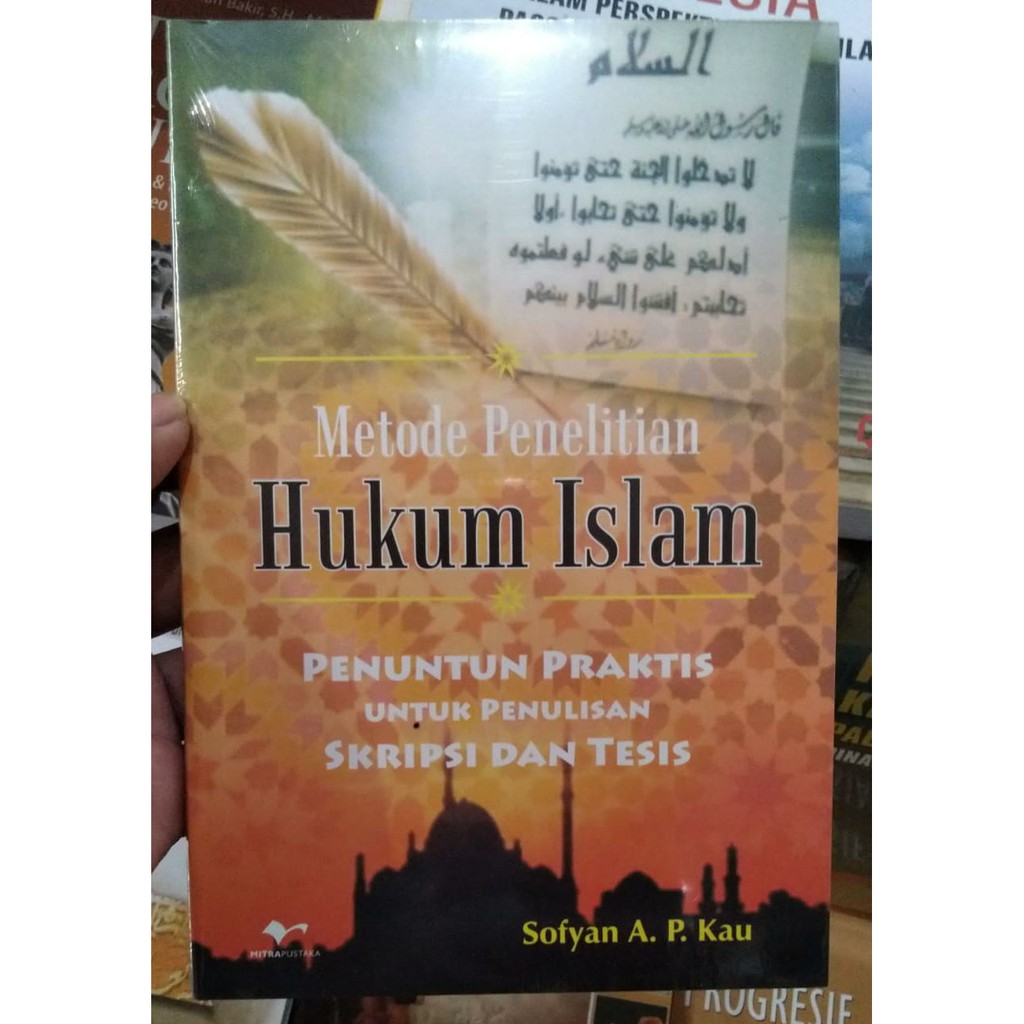 Buku Original Metode Penelitian Hukum Islam Sofyan Pustaka Pelajar Shopee Indonesia