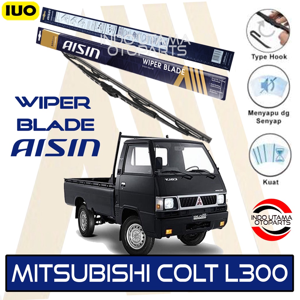 Wiper Mobil Mitsubishi COLT L300 AISIN Sepasang 18-18&quot; ORIGINAL