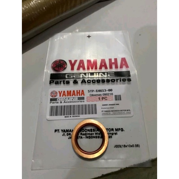 Paking Knalpot Yamaha Jupiter Vega Vega R Jupiter Z Vega R New Vega ZR Kexam Crypton Asli Original Y