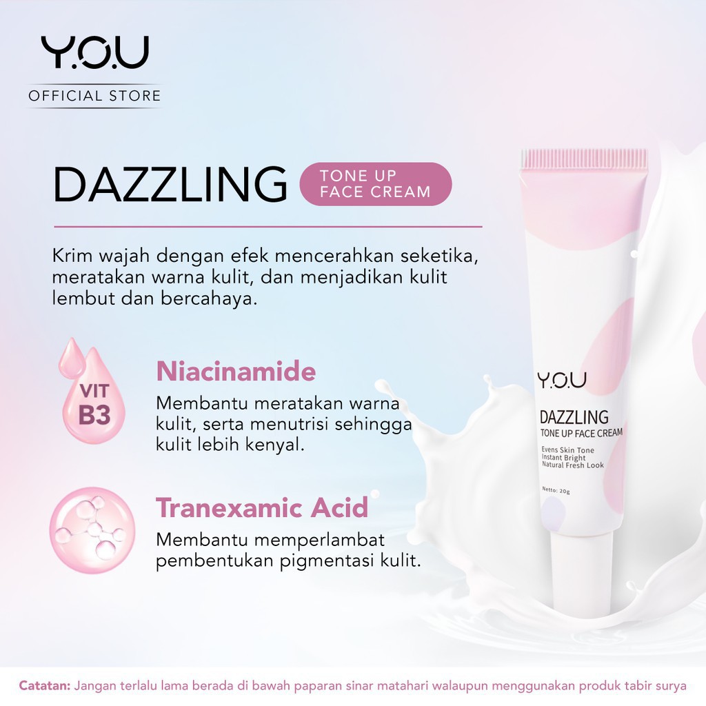 YOU DAZZLING TONE UP FACE CREAM