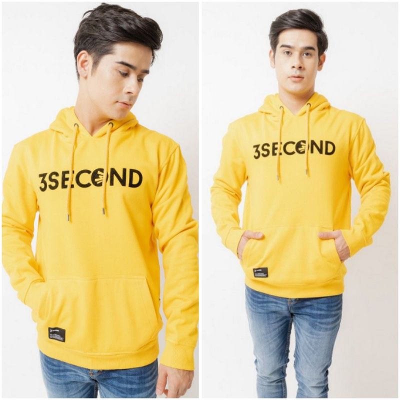 JAKET HOODIE PRIA 3SECOND ORIGINAL~150321