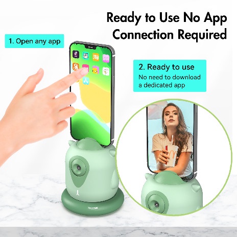 ELESIN Smart Tracking Gimbal 360° Rotation Auto Face Follow all Cam