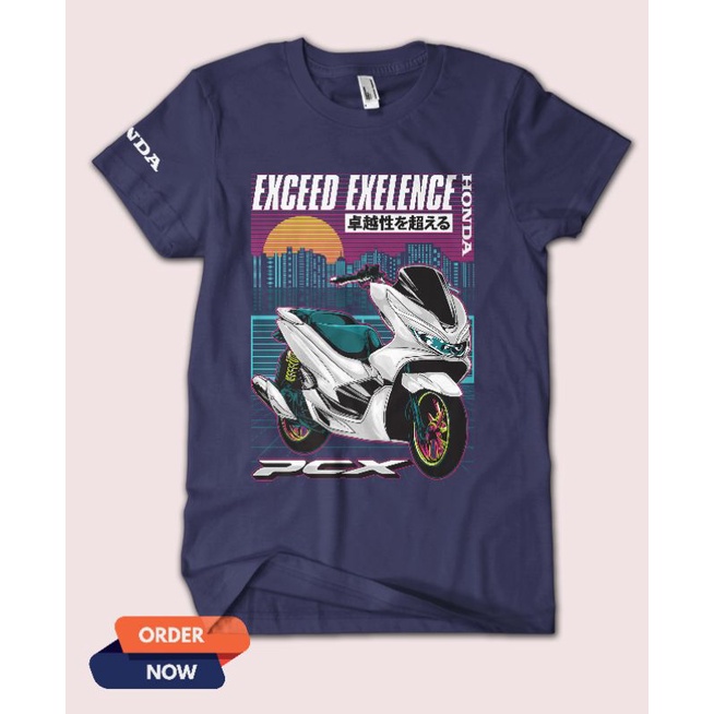 KAOS HONDA PCX PRIA WANITA OTOMOTIF MATIC