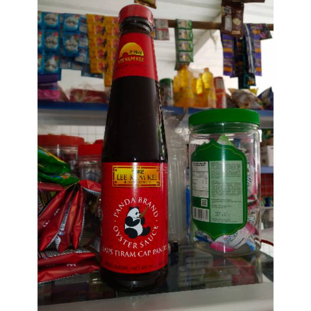 

lee kum kee saus tiram cap panda botol berat bersih 510g