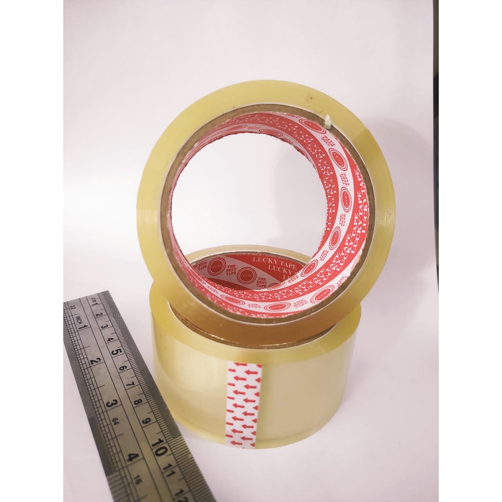 

Lakban Bening (Perekat Kardus, Bungkus Kado dll)