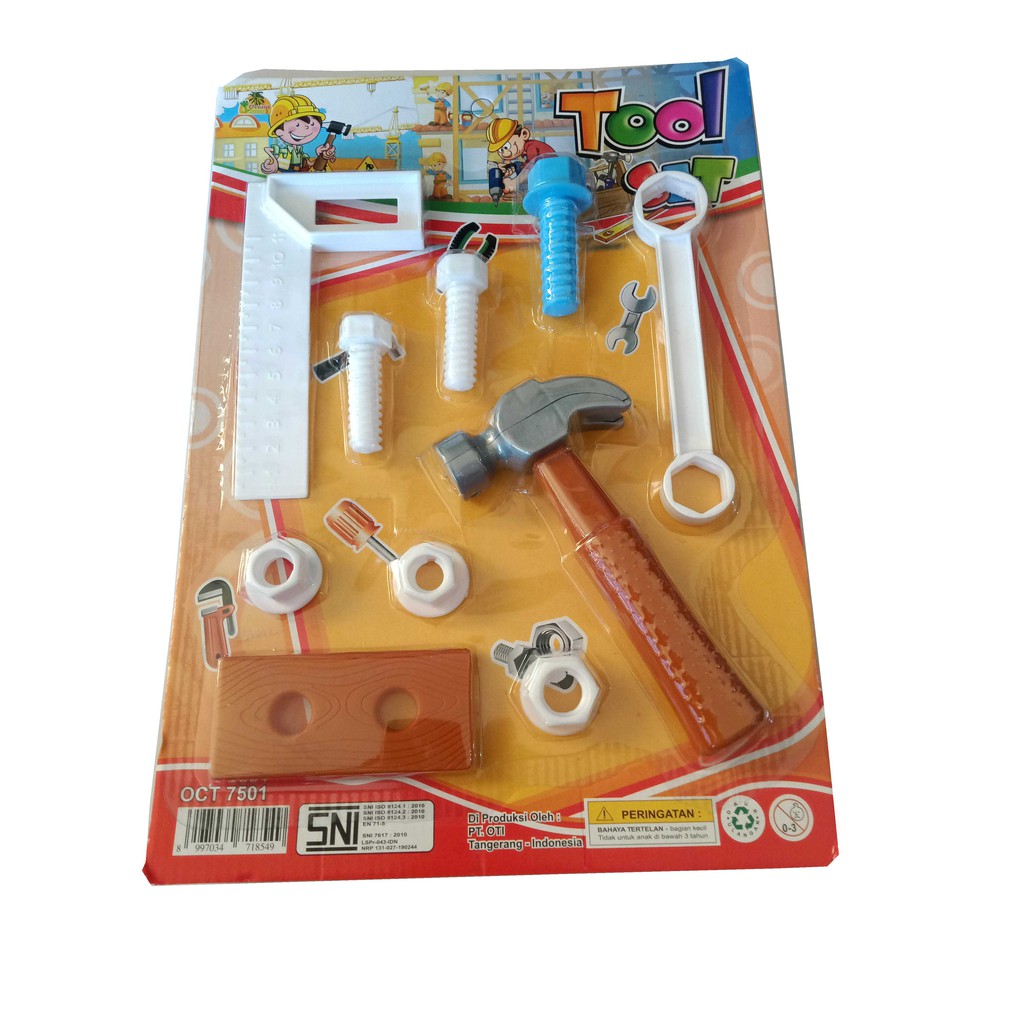 Mainan Tools Set Perkakas Series