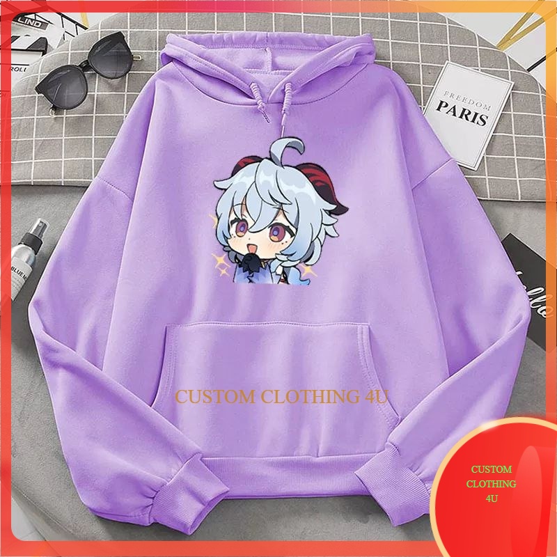 Hoodie Anime Genshin Impact Xiao Hu Tao Ganyu Kaedehara Kazuha Zongli Aether Raiden Shogun
