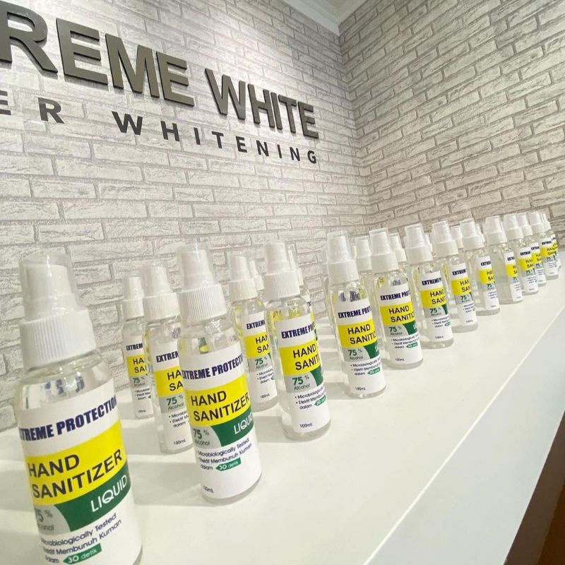 HAND SANITIZER EXTREME WHITE | KOREAN WHITE | GLASSKIN | SUPERBELLA