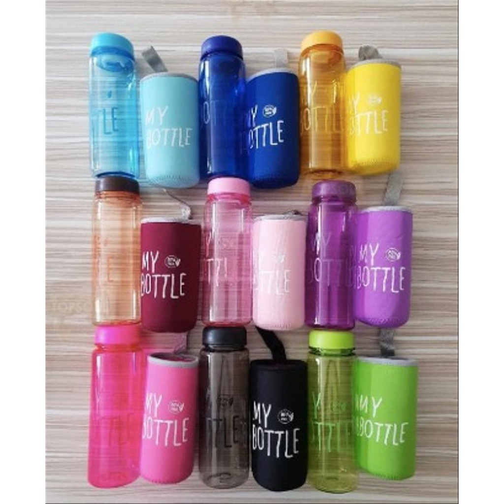 Murah My Bottle Warna Bening Full Pouch Busa 500ml