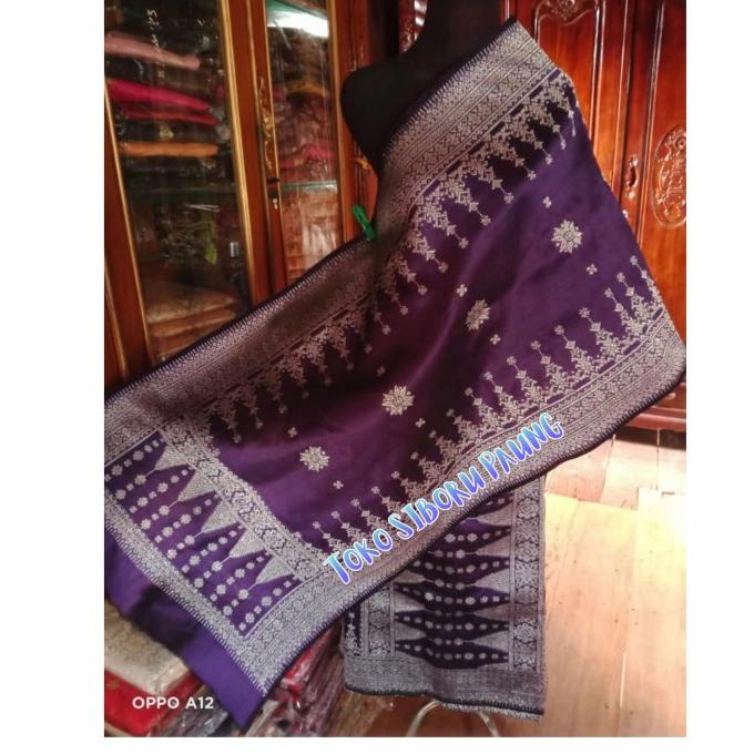 songket Palembang Cantik manis ungu