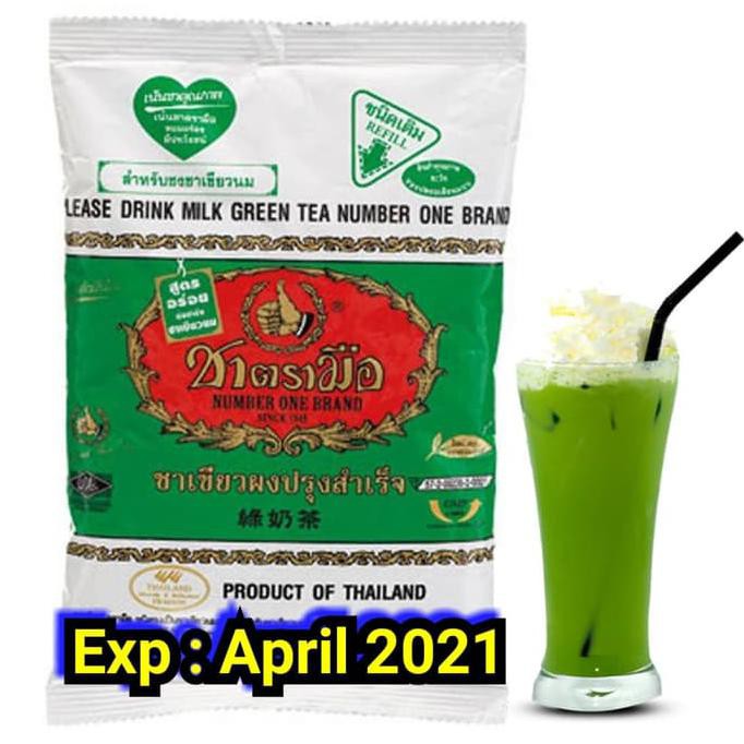 

Mmfem673- Thai Tea Greentea Thailand 200Gram / Thaitea Greentea 200Gr Number One 957G