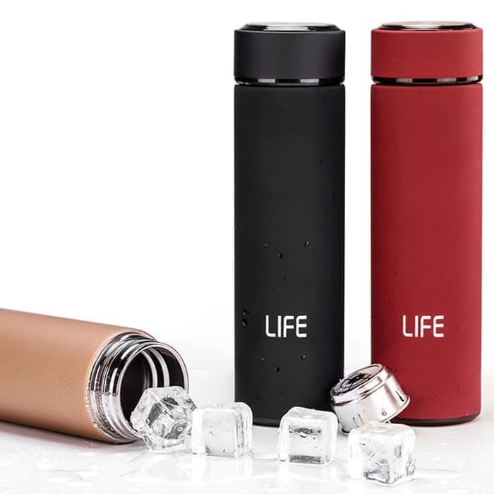 Termos LIFE ORIGINAL Tahan Panas ( GRATIS BUBBLE ) / Vacuum Flask Termos Trendy Business 500 ML