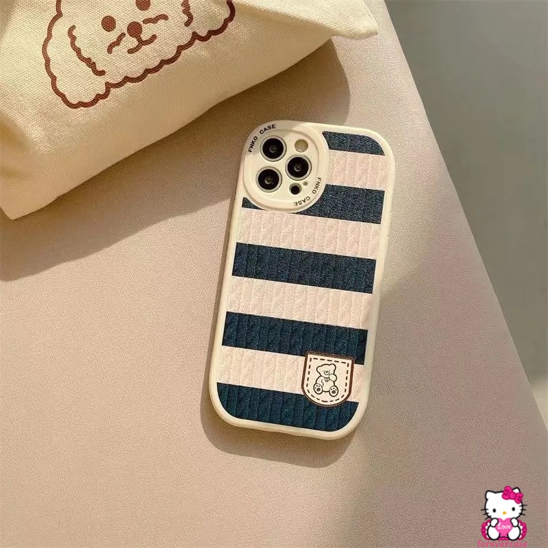 Soft Case Motif Kartun Beruang Untuk OPPO A57 2022 A96 A15 A16 A55 A95 A76 A1K A15s A5S A74 A12 A16K A7 A31 A16E A9 A5 2020 A92 A33 A52 A3 A54 7Z 436