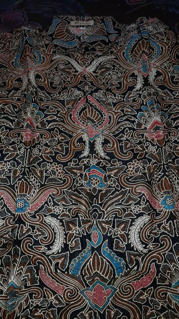 Cod - Kemeja Batik Pekalongan Pria / Cowok  Lengan Panjang