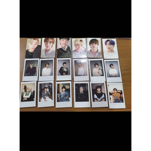 [READY] PHOTOCARD DECO KIT DOUBLE SLIDE RM JIN SUGA JHOPE V JK MCB ROUTE CLUE HOLO TAEHYUNG JIN SUGA