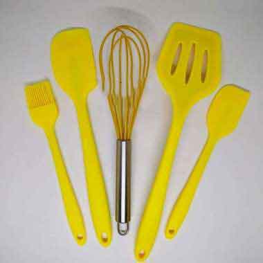 Spatula * Silicone * Set isi 5pcs * Baking Props