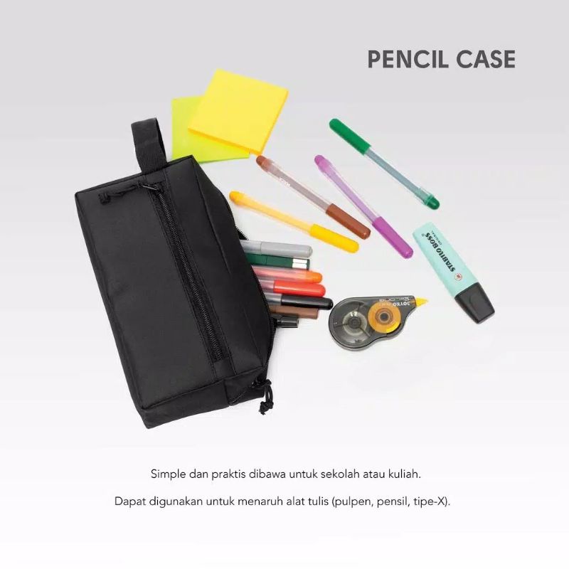 Tempat Pensil Pencil Case Pouch Multifungsi