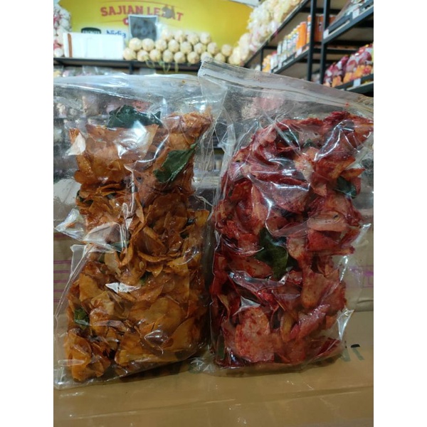 

Kripik Singkong daun jeruk