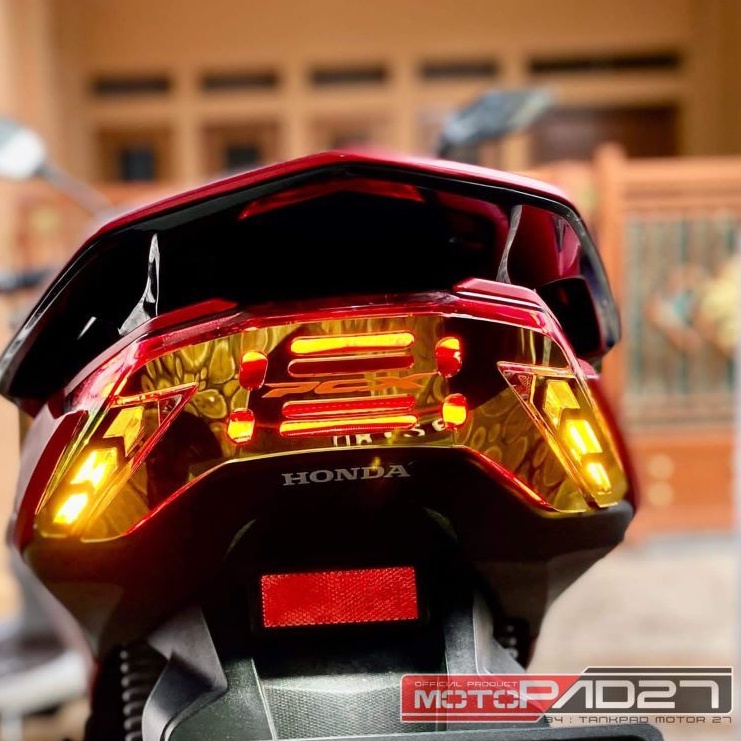 Motopad27 Garnish PCX 160 Cover Stoplamp Lampu Belakang Honda All New Pcx 160 2021 2022