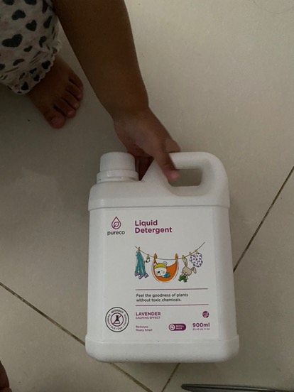 Pureco Liquid Detergent 900 Ml Bisa Gojek/grab
