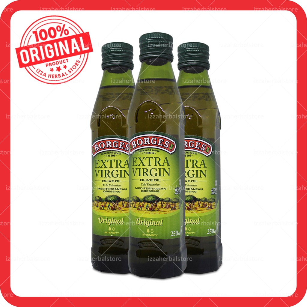 

Minyak Zaitun BORGES Extra Virgin Olive Oil Halal 250 ml UK ORIGINAL