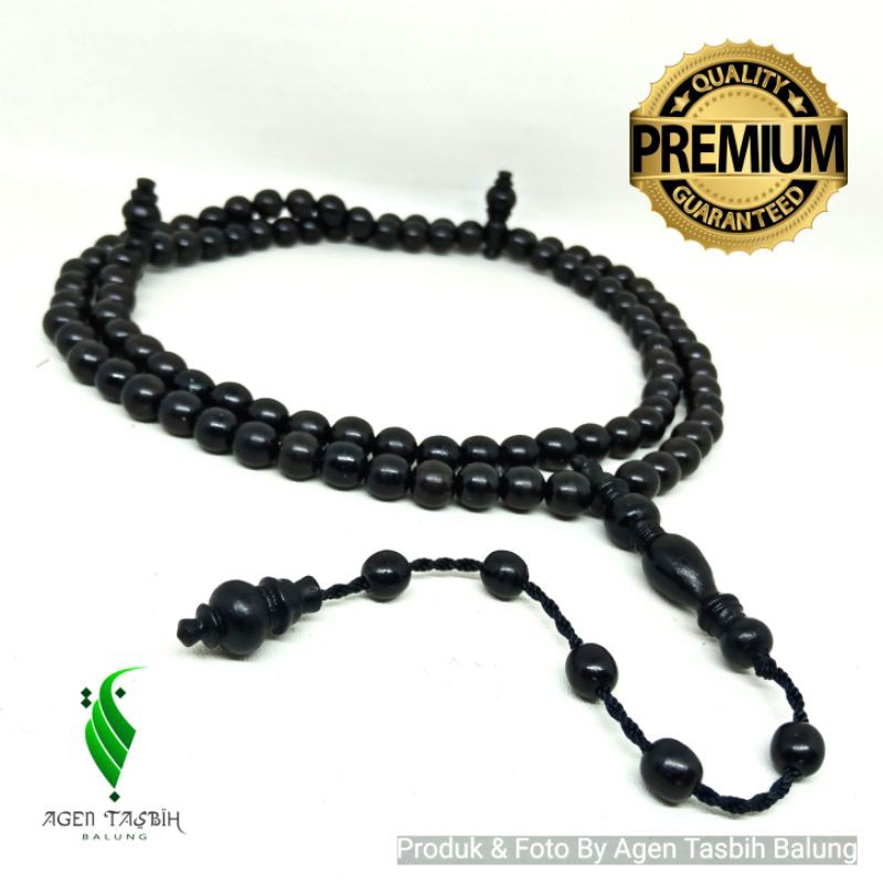 Tasbih Kayu Galih Kelor Hitam/Kayu Hitam Asli, ORIGINAL