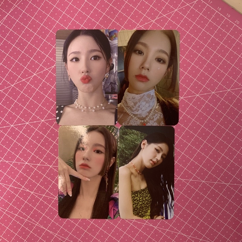 gidle miyeon photocard / pc (dumdi dumdi, i burn)
