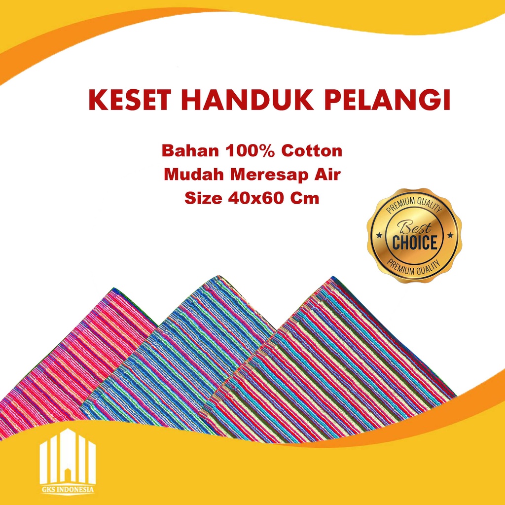 Keset Handuk Tebal / Keset Kaki Handuk / Keset Kamar mandi / Keset Dapur