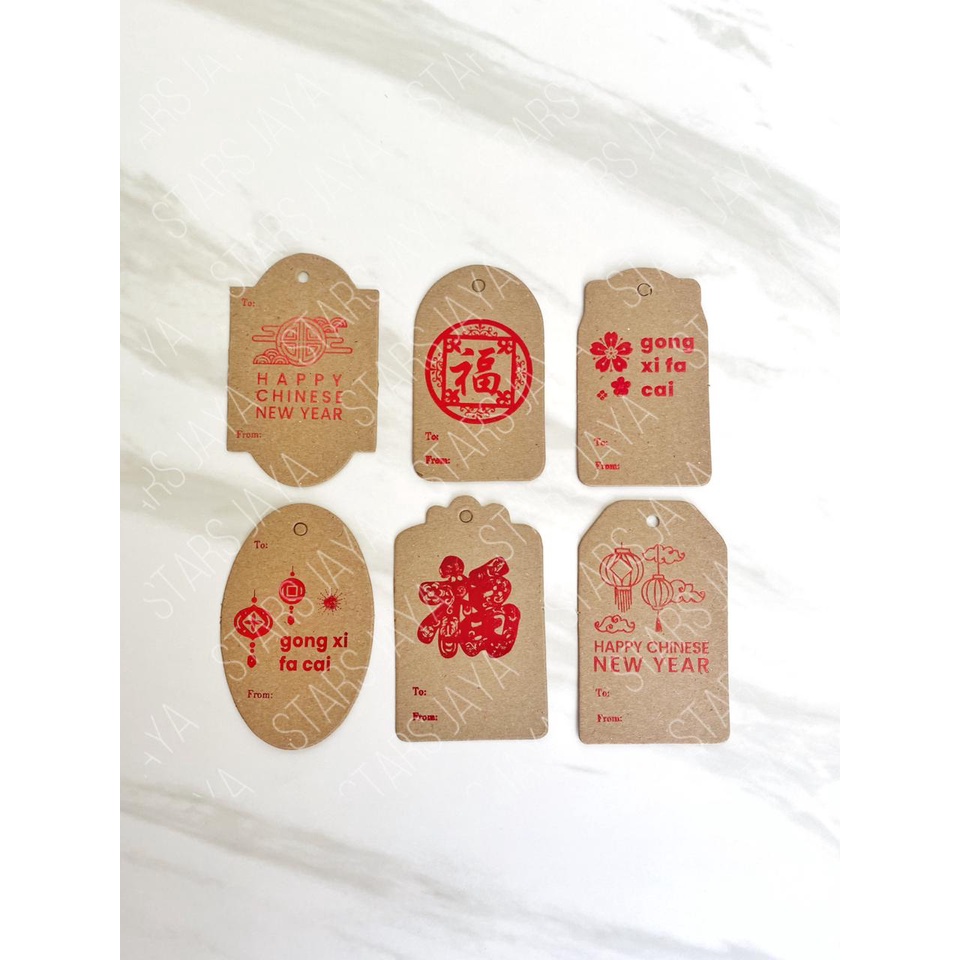 

Hang Tag / Tag gantungan Edisi Imlek, Gantungan Hampers Imlek, Hiasan