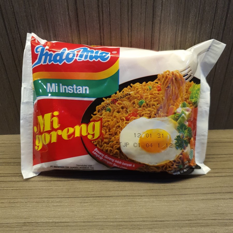 

Indomie Mi Instan Mi Goreng Halal 85 Gr