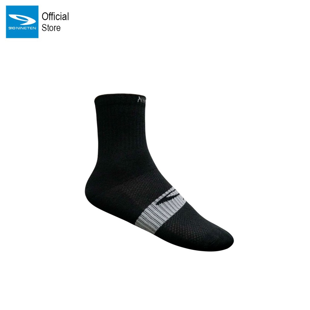 910 Nineten Nichirin Kaos Kaki Pendek Socks Quarter - Hitam