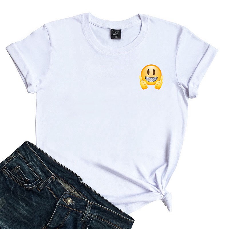 kaos emoji behel / kaos emoji / kaos KATUN 24S