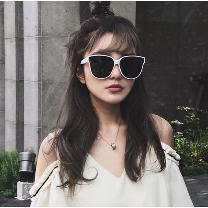 GO! 175 KACAMATA HITAM FASHION KOREA PRIA WANITA UNISEX AKSESORIS SUNGLASSES KACA MATA BESAR COD