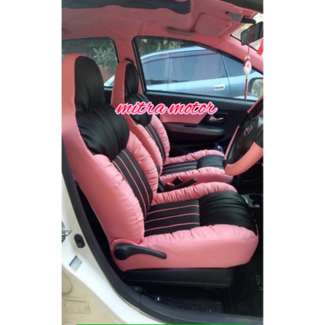 cover jok mobil calya motif sofa