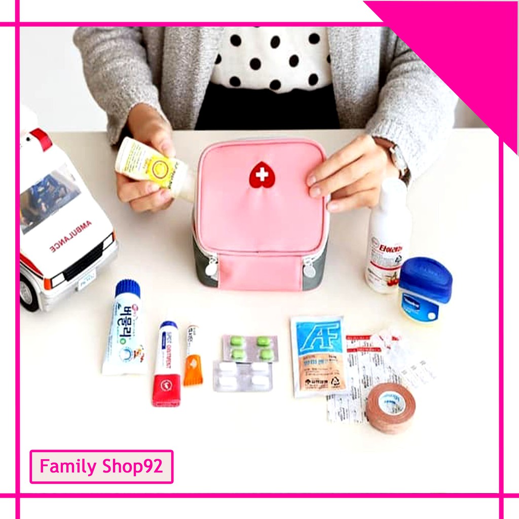 FS Tas Obat Kotak Obat Dompet Obat Tempat Obat Kotak P3K FS Tas Obat Kotak Obat Dompet Obat Tempat Obat Kotak P3K
