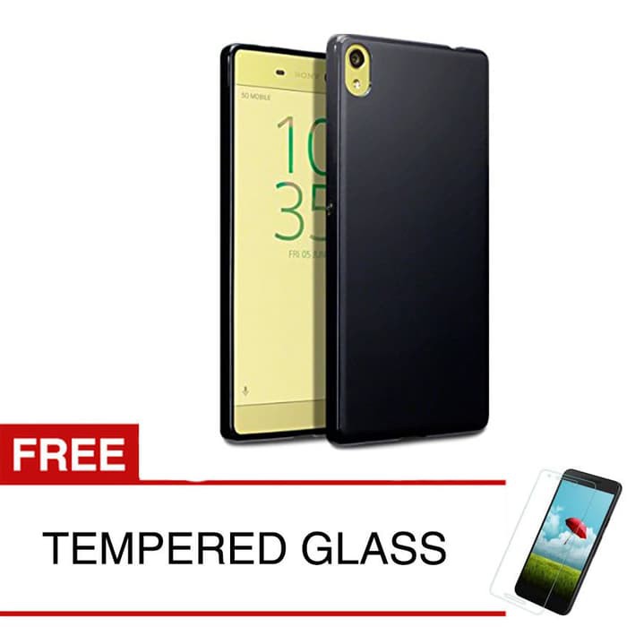 Langsung Order Case for Sony Xperia XA Ultra / F3216 - Slim Black Matte Hardcase Berkualitas