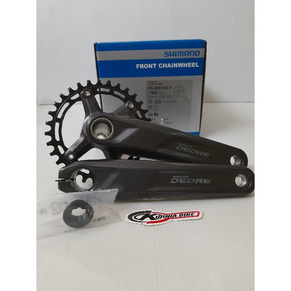 crank shimano deore single M5100