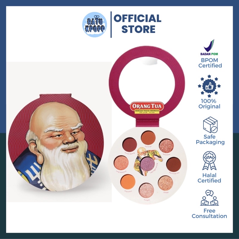 MAD X OT Serum Infused Eye Pallete Made For Makeup X Orang Tua (Eyeshadow)