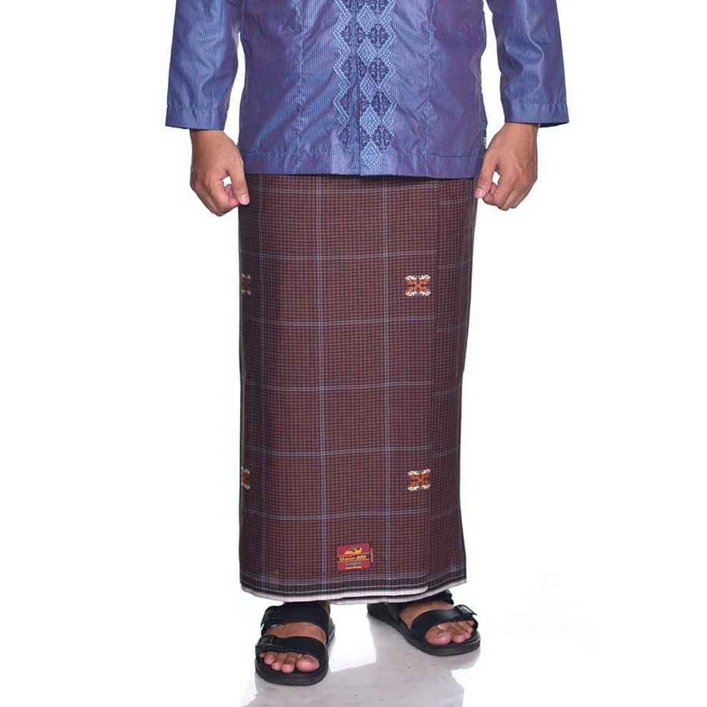 Sarung ATLAS Idaman Songket Cokelat