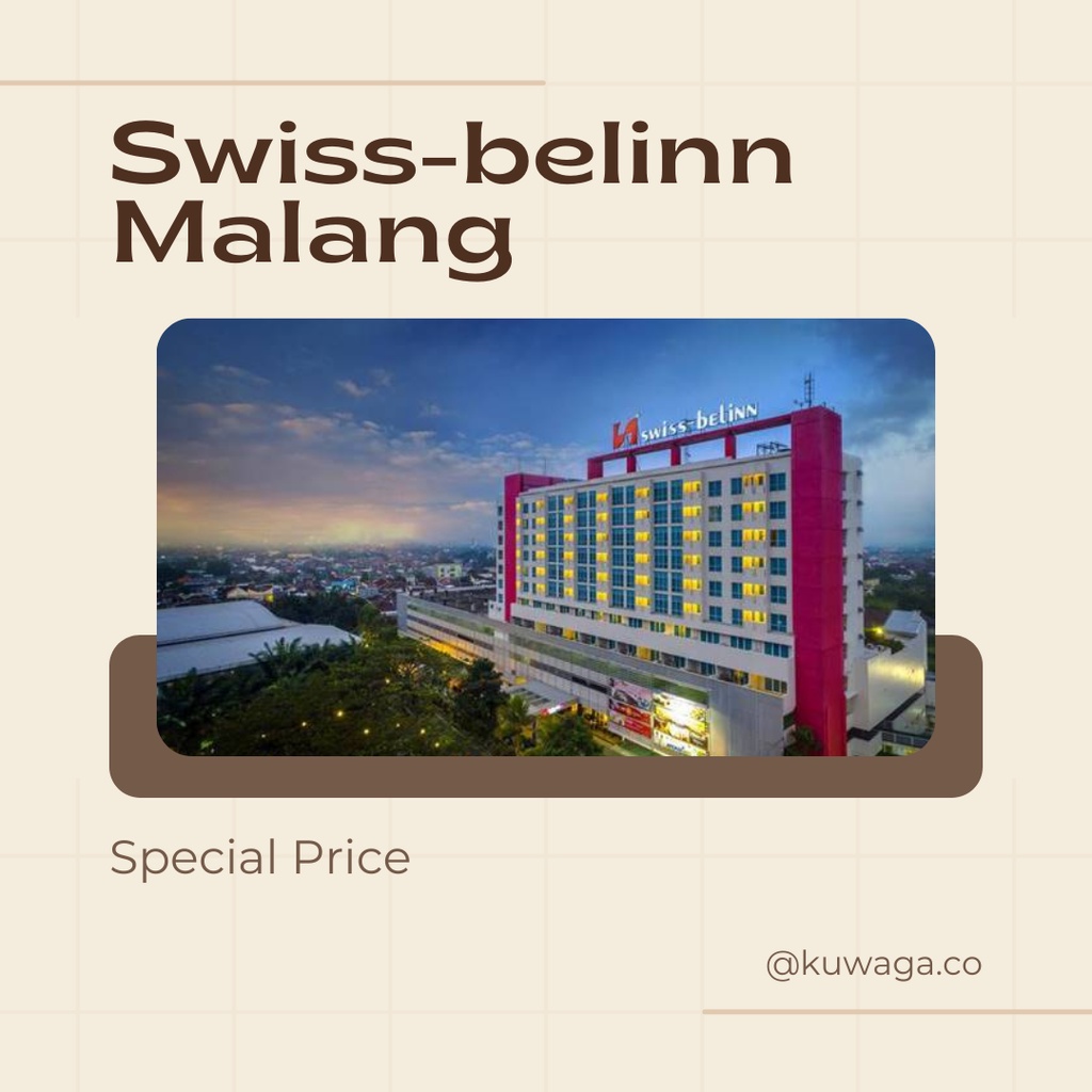 Voucher Hotel Swiss-Belinn Malang
